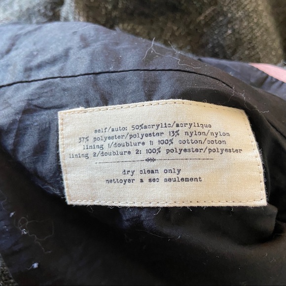 Cartonnier Anthropologie Gray Knit Blazer Cardigan | Size Extra Small - Picture 8 of 8